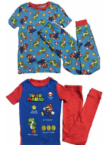 Pijamas De Niño Talla 8 Importadas