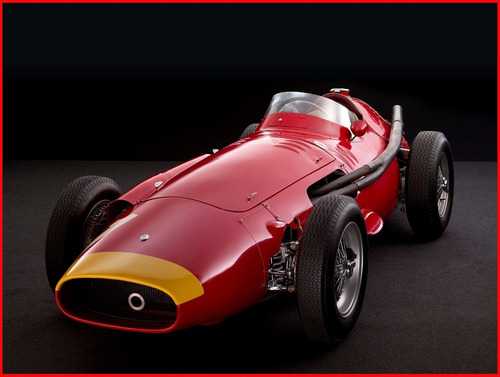 Maserati 250f 1957  Cuadro Enmarcado 45x30cm