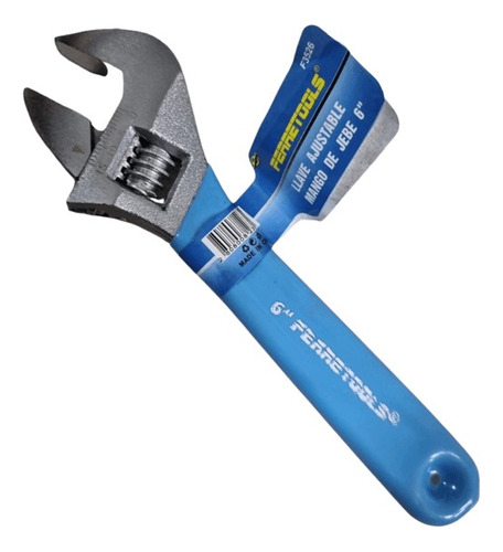 Llave Ajustable Francesa Mango De Jebe 6 Pulgadas