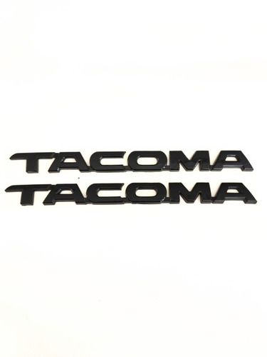 Emblemas Laterales Toyota Tacoma 2006-2014 Negro Maté