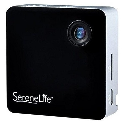 Serenelife Camara Portatil Clipon 1080p Full Hd Con Wifi Inc