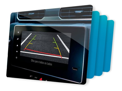 Imagem 4 de 4 de Camera De Re Duster 2021 Easy Link Plug And Play Borboleta