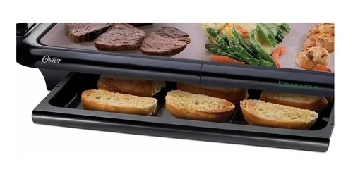 Parrilla Electrica Oster Ckstgrfm18w- Con Bandeja Termica