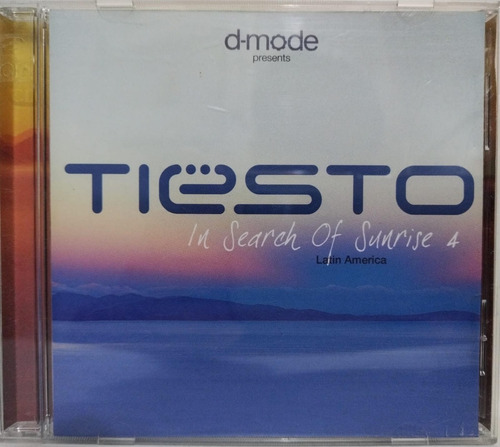 Tiësto  In Search Of Sunrise 4: Latin America Cd Argentina