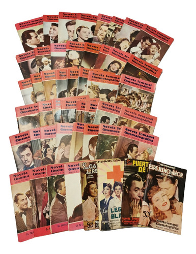 Novela Semanal Cinematográfica Lote 48 Revistas 1939-1948