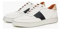 Comprar Zapatilla Urbana De Cuero Blanco Lux Hombre Boating