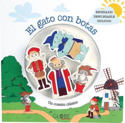 EL GATO CON BOTAS, de STEMBERG, ANNE SOFIE. Editorial Globe Publishing, tapa dura en español