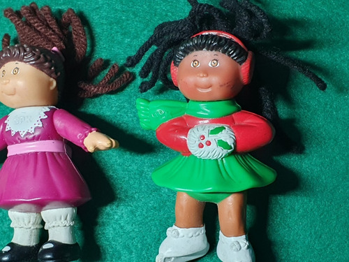 3 Figuras Cabbage Patch Muñecas Mcdonalds 1992 (Usado)