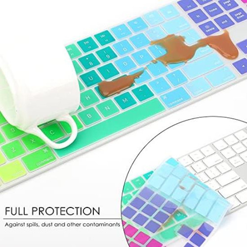 Allinside Rainbow Cover Para iMac Magic Teclado Inalámbrico