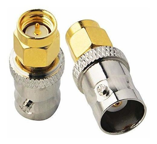 Boobrie Rf Coaxial Adaptador Coaxial Bnc A Sma Kits Macho A