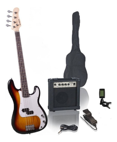 Bajo Electrico Pack- Psb-200  Sunburst Scorpion Todoaudio