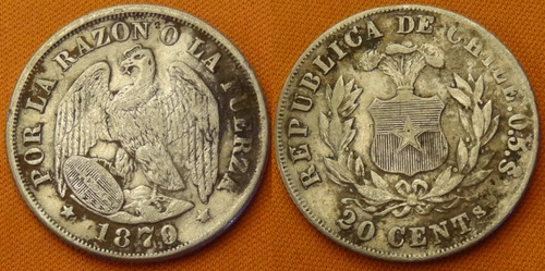 20 Centavos 1879/0