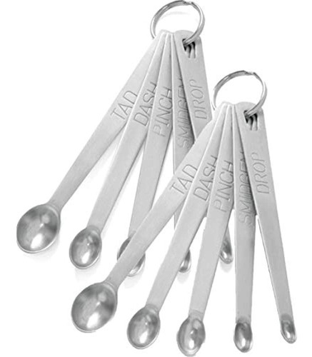 Juego De Cucharas Medidoras De Acero Inoxidable Mini Norpro