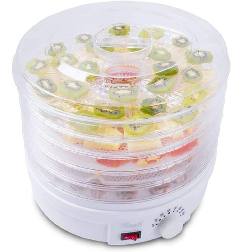 Imagen 1 de 6 de Sunix Eléctrico Fruta Del Alimento Deshidratador, 5-bandeja