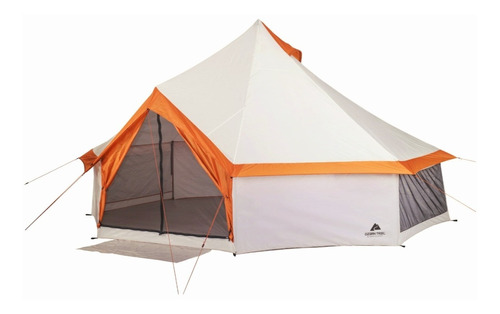 Casa Campaña Tipi 8 Personas Con Mesa, Impermeable,3 Ventana