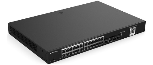 Switch Poe 28 Puertos Gigabit Smart Capa 2 Ruijie 4 Sfp