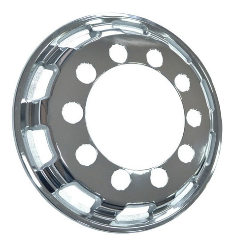 Imagem 2 de 3 de Par Calota Dianteira Speedline Speetruck 22,5 Caminhão Jetta
