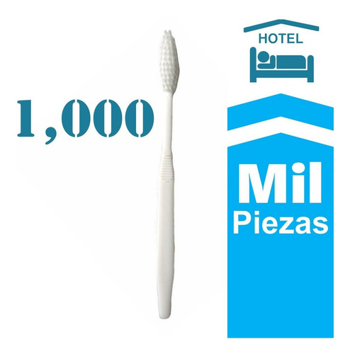 Cepillos De Dientes Economicos 1000 Piezas Color Blanco