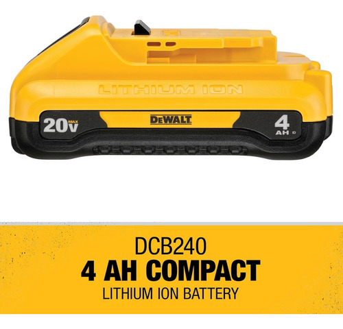 Baterias Dewalt Kit 20v 6 Ah Y 4 Ah Y Cargador 4 Amp Facturo