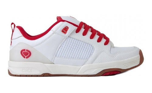 Zapatilla Circa Tave Tt White Red Hombre Original Envió 