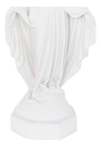 Imagem Nossa Senhora Das Graças 52cm - Pó Mármore C/ Auréola
