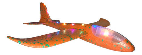 15 Avion Luz Led Unicel Juguete Planeador Mayoreo