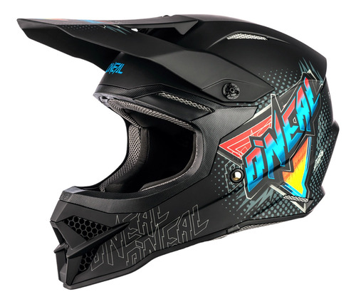 Capacete Motocross Oneal 3 Series Oferta Promocao Barato