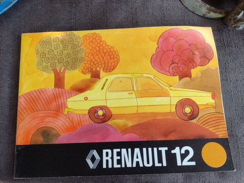 Libro Manual Del Propietario Renault 12 Clásico Emblema 