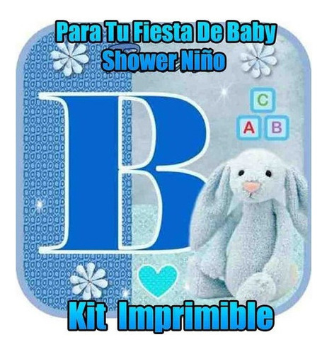 Kit Imprimible Para Tu Fiesta De Baby Shower Niño