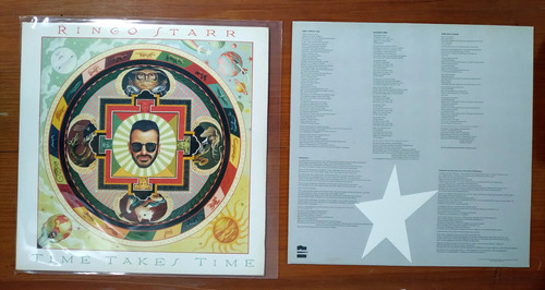Ringo Starr Time Takes Time 1992 Disco Lp Vinilo Brasil