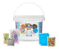Comprar Balde De Slime Transparente Con 5 Complementos Para Combinar