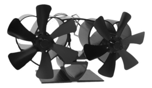Ventilador De Chimenea De 12 Aspas Alimentado Por Negro