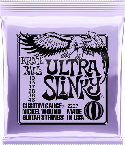 Encordado Ernie Ball Eb2227 Ultra Slinky 010-048