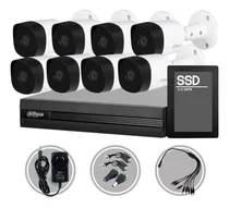 Comprar Kit Seguridad Dvr 8ch Dahua + 8 Camaras 5mp Full Hd + Disco