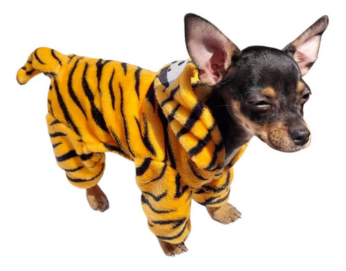 Ropa Mascotas.  Pijama De Tigre. Happy Pet