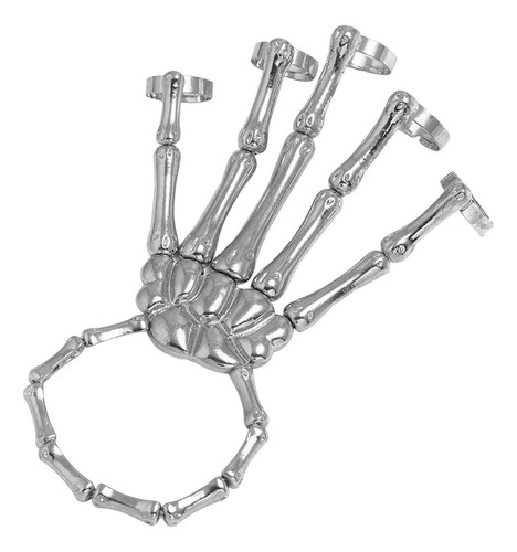 Un Diseño De Anillo De Mano De Esqueleto De Juguete Para Dis