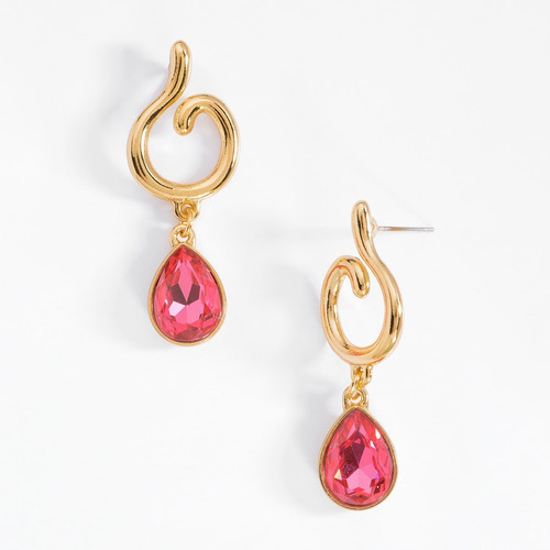 Aretes De Fantasía 18k