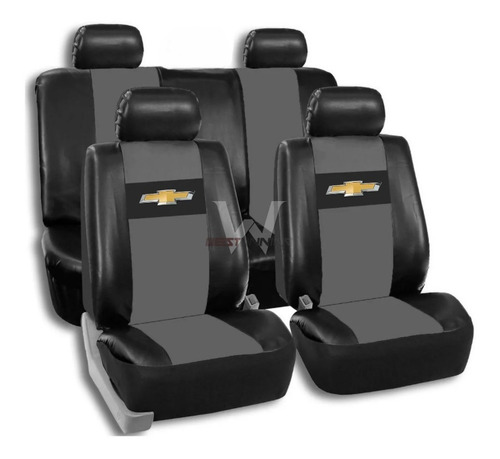 Imagen 1 de 4 de Fundas Cubre Asiento Chevrolet Tracker 1/3-2/3 Apoya Brazo