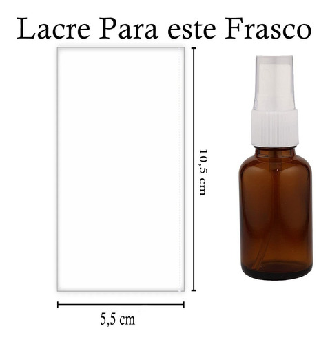 Lacre Em Pvc 55 Mm X 105 M Para Frasco De Própolis 