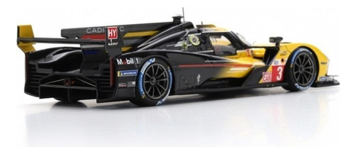 Miniatura Cadillac V-series.r #3 - Le Mans 2023 - 1/43 Spark Amarelo