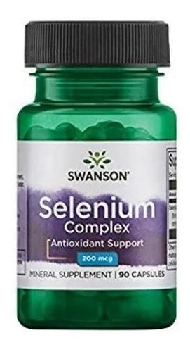 Selenio Selenium Made Usa 200mcg 90cap Envio Gratis