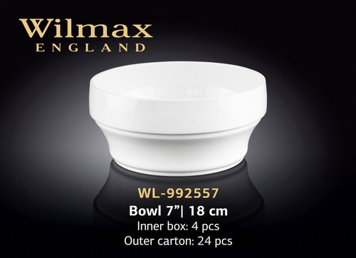 Vajilla Bowl En Porcelana Inglesa Wilmax 18cm  Oferta 