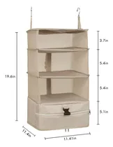 Comprar Surblue Bolsa Almacenamiento Colgante Plegable 3 Estante 2 X