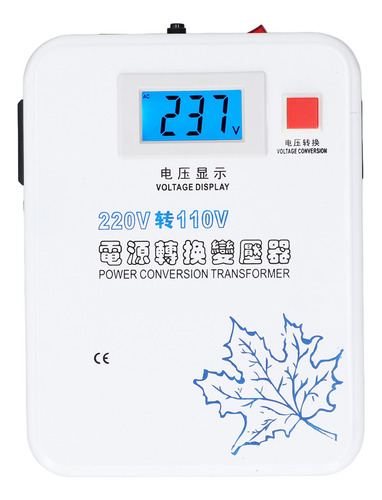 Transformador De Potencia De 1500w Monofásico Ac220v A 110v
