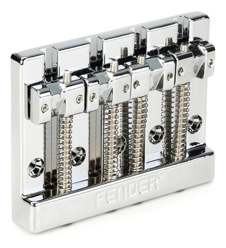 Fender Himass 4-string Bass Bridge Assembly With Zinc Sad...