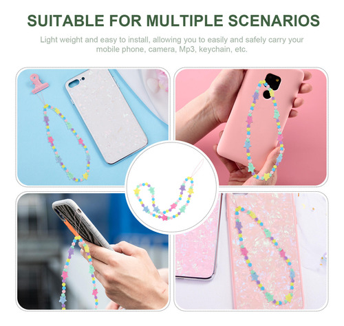 Cadena Étnica Decorativa Para Teléfono Con Forma De Estrella
