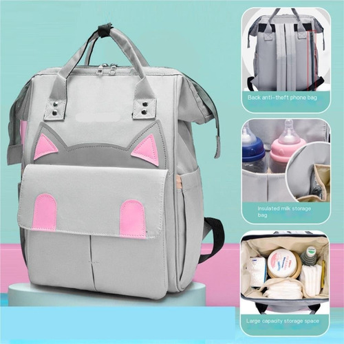 Gran Bolsa Dama Multiusos Bolsos Mochila Madre Y Bebe 1pcs