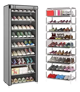 Zapatera Closet Organizador De Zapatos 9 Niveles Marco Metal