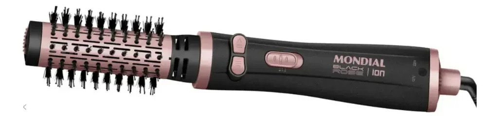 Escova Rotativa Mondial Erb-01 Bivolt 3 Em 1 1200w Ion