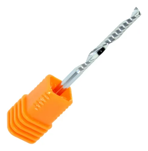 comprar Fresa Topo 1 Corte Helicoidal 3.175mm X 32mm Longa - Full